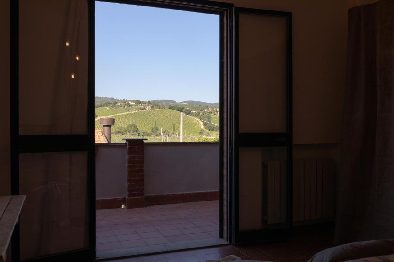 Ferienwohnung Az.Agr.Poggio Regini Castellina in Chianti Exterior foto