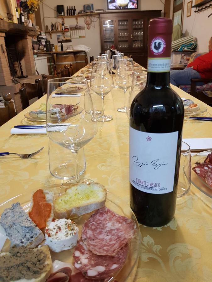 Ferienwohnung Az.Agr.Poggio Regini Castellina in Chianti Exterior foto