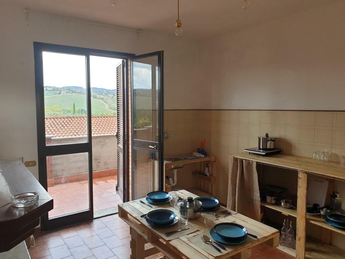 Ferienwohnung Az.Agr.Poggio Regini Castellina in Chianti Exterior foto